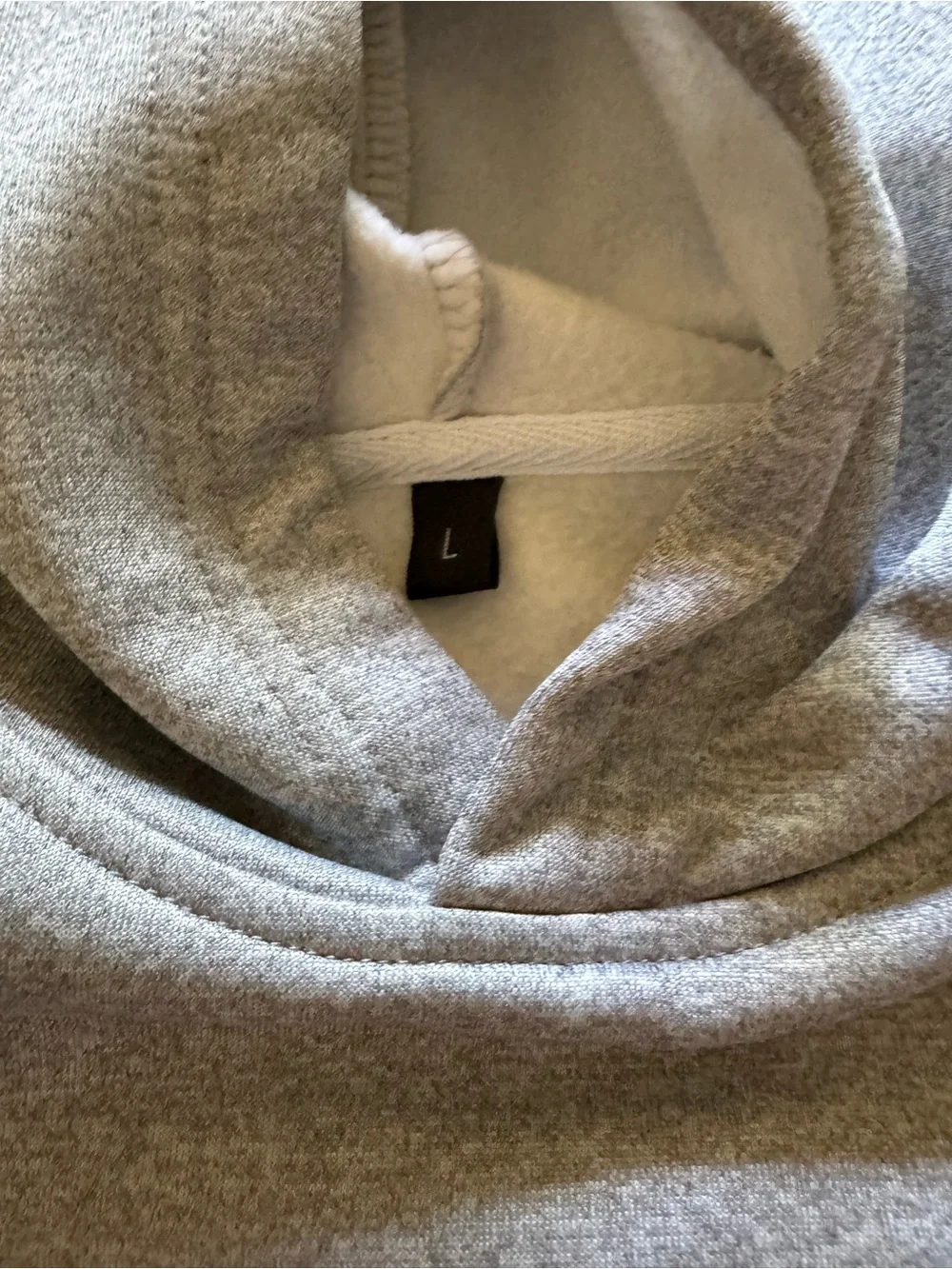 Men's Gray Hooded Sweatshirt - Classic Pullover